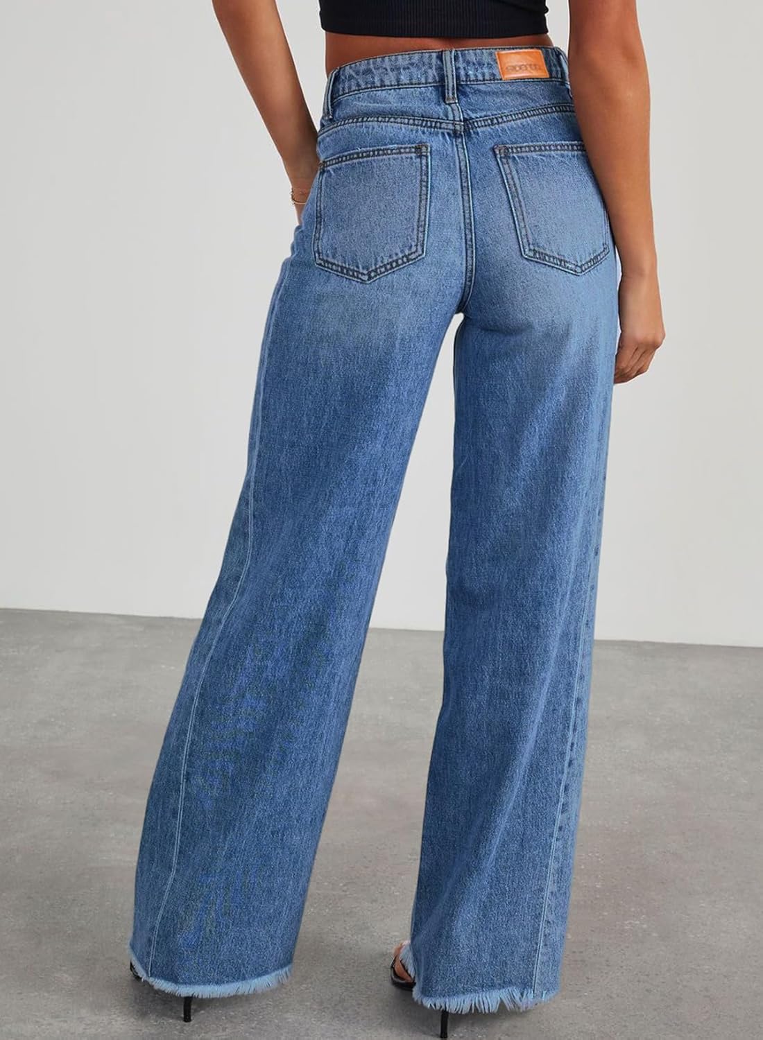 Stylish Comfort Wide Leg Jeans
