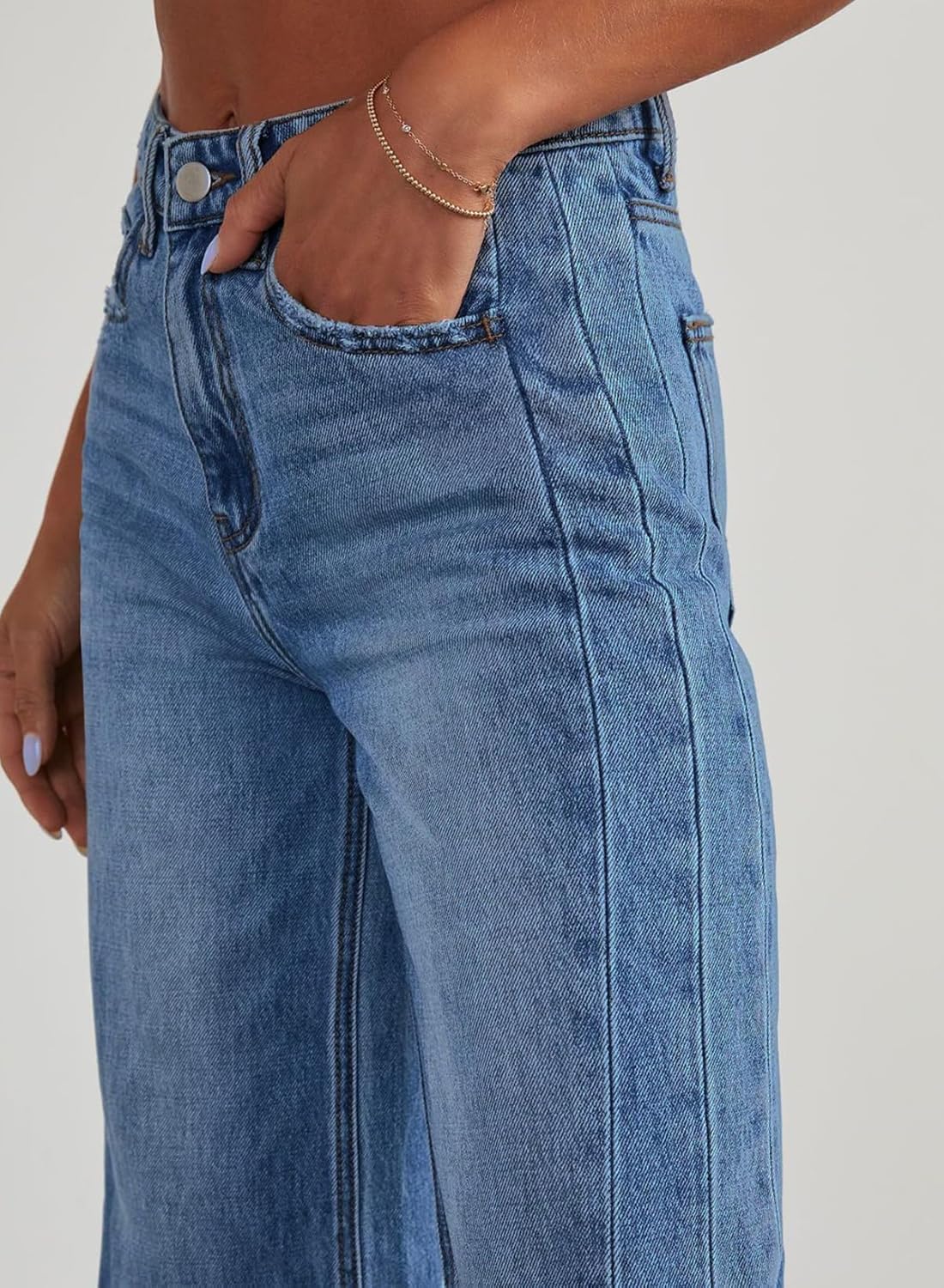 Stylish Comfort Wide Leg Jeans